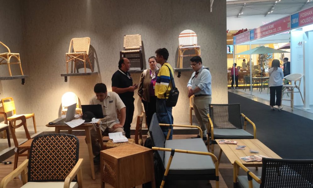 Visitors Explore Savana Furniture Collections at IFEX 2026